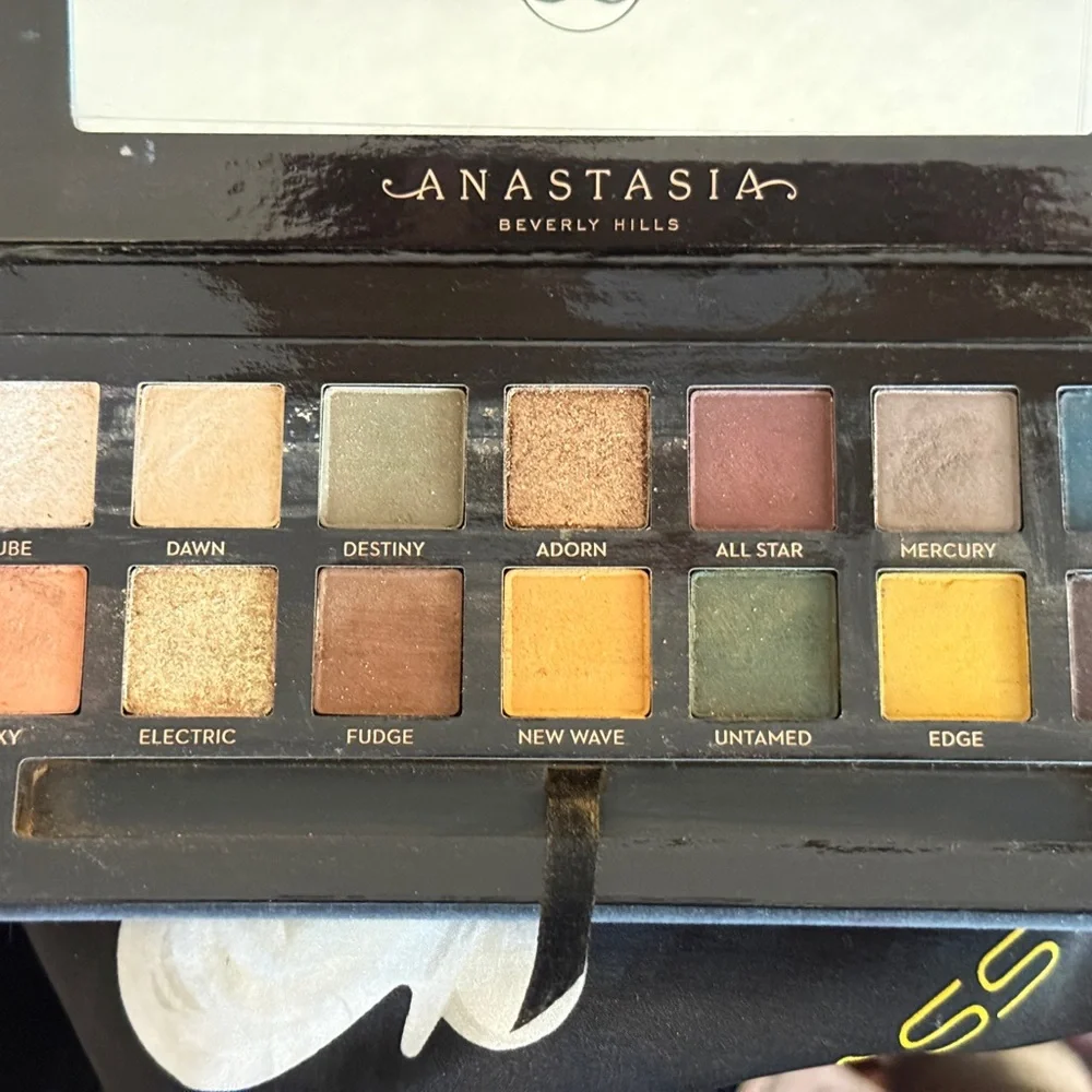 Anastasia Beverly Hills Subculture Eyeshadow Palette light use discontinued